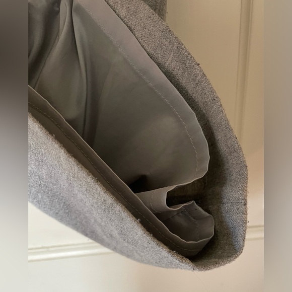 Banana Republic The Martin Fit Grey Wide Leg Trousers - Picture 6 of 8